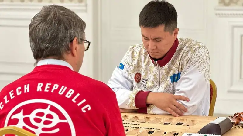 Сборная Казахстана завоевала три "золота" по тогызкумалаку на Играх кочевников