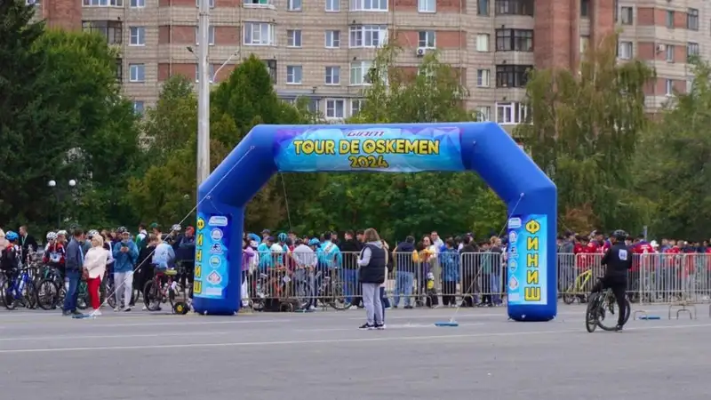 Велопробег "Tour de Oskemen" прошел в ВКО