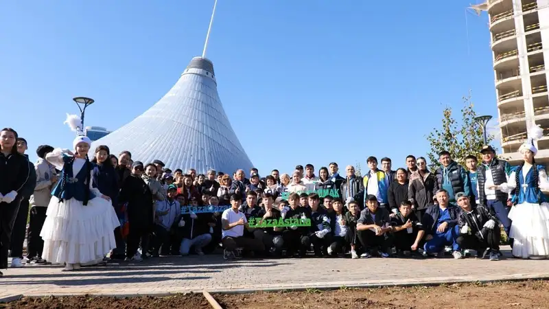 Более 62 тысяч человек стали участниками субботника в Астане