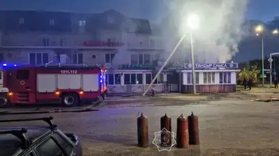 Спасатели потушили пожар, фото - Новости Zakon.kz от 26.09.2024 07:02