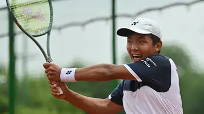 Зангар Нурланулы вышел в полуфинал турнира серии ITF Juniors, фото - Новости Zakon.kz от 03.10.2024 20:06