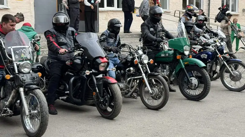 Мотоклуб проголосовал на референдуме в Усть-Каменогорске: байкеры выбрали будущее страны