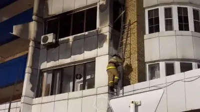 Пожар, дом, Астана, фото - Новости Zakon.kz от 08.10.2024 23:04