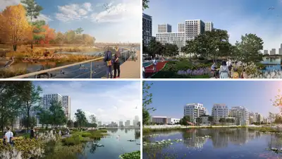 Строительство экопарка в Малом Талдыколе в столице перенесли на 2025 год, фото - Новости Zakon.kz от 09.10.2024 19:43