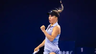 Юлия Путинцева вышла в четвертьфинал турнира WTA-500 в Китае, фото - Новости Zakon.kz от 16.10.2024 13:15