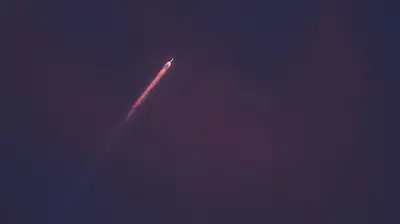 объекты в небе, фото - Новости Zakon.kz от 04.11.2024 18:30