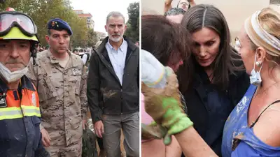 Короля Филиппа VI забросали грязью выжившие после наводнения в Испании, фото - Новости Zakon.kz от 03.11.2024 20:48