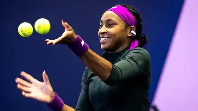 Коко Гауфф одержала победу над второй ракеткой мира полькой Игой Швёнтек (6:3, 6:4) на Итоговом турнире 2024, который проходит в Эр-Рияде, фото - Новости Zakon.kz от 06.11.2024 10:52