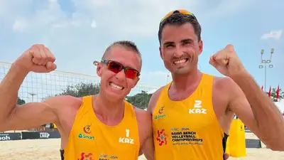 Казахстанцы пробились в 1/4 финала чемпионата Азии по пляжному волейболу, фото - Новости Zakon.kz от 09.11.2024 03:57