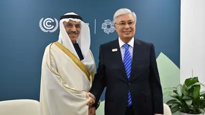 Токаев и президент Исламского банка подписали соглашение на 1,1 млрд долларов, фото - Новости Zakon.kz от 12.11.2024 19:43