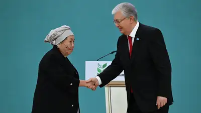 встреча с президентом, фото - Новости Zakon.kz от 15.11.2024 18:14