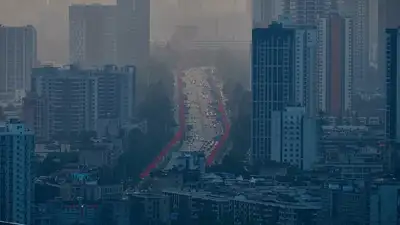 Аномальный смог накрыл столицу Индии, фото - Новости Zakon.kz от 17.11.2024 03:42