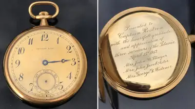 За рекордную сумму продали на аукционе часы капитана, который спас пассажиров Титаника, фото - Новости Zakon.kz от 17.11.2024 23:24
