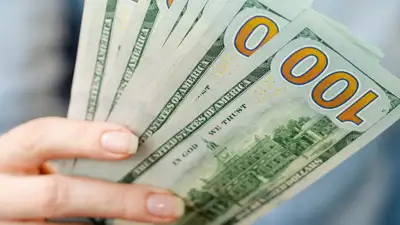 доллары в руке, фото - Новости Zakon.kz от 22.11.2024 12:55