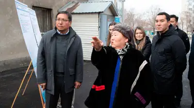 На 19 улицах Алмалинского района в Алматы, фото - Новости Zakon.kz от 22.11.2024 11:20