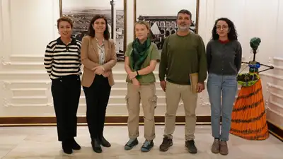 Грета Тунберг посетила Турцию, фото - Новости Zakon.kz от 24.11.2024 07:47