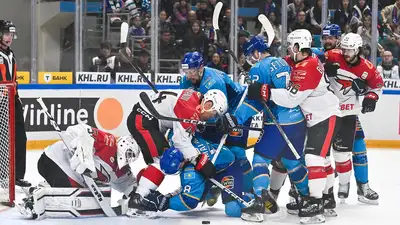 &quot;Барыс&quot; досадно уступил &quot;Авангарду&quot; в овертайме, ведя по ходу матча 2:0, фото - Новости Zakon.kz от 24.11.2024 19:06