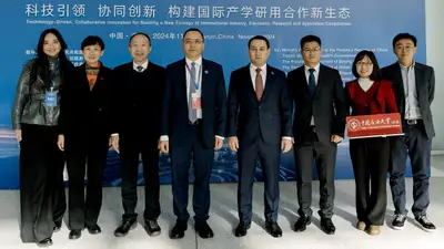 "Азиатский Газопровод" и Китайский нефтяной университет укрепляют международное партнерство, фото - Новости Zakon.kz от 27.11.2024 10:00