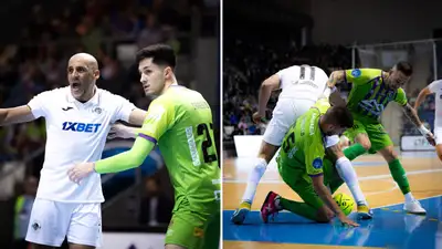 Казахстанский Семей сыграл с испанской Пальмой в стартовом матче ЛЧ по футзалу, фото - Новости Zakon.kz от 28.11.2024 01:54