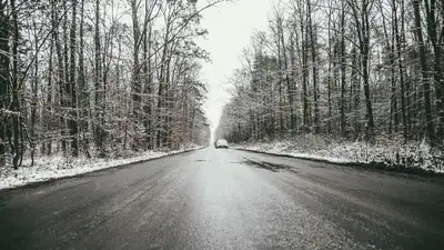 штормовое предупреждение, фото - Новости Zakon.kz от 30.11.2024 22:01