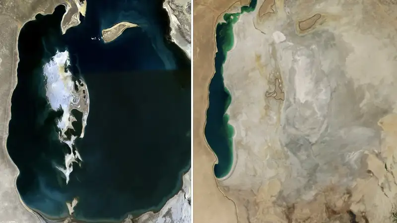 Как исчезло Аральское море и что происходит с ним сегодня