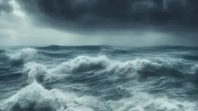 море, волны, фото - Новости Zakon.kz от 15.12.2024 15:12