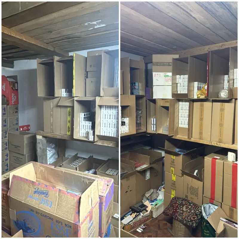 Поддельными сигаретами торговали на крупных рынках Алматы, фото - Новости Zakon.kz от 17.12.2024 15:21