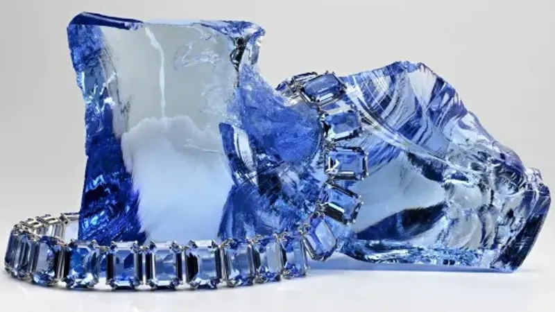 Необычные кристаллы представил бренд Swarovski