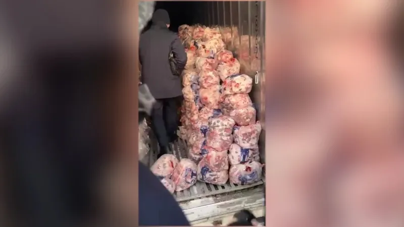 Мясо сомнительного происхождения продавали в Астане