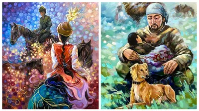 Вдохновленный Парижем: алматинский художник представил казахские мотивы в уникальной технике, фото - Новости Zakon.kz от 17.12.2024 15:56