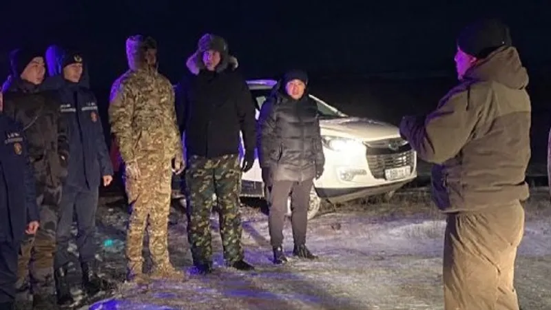 Пропавшую девушку нашли в степи ЗКО через 7 часов поиска