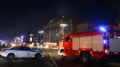 Пожар в здании КБТУ в Алматы полностью потушили, фото - Новости Zakon.kz от 12.01.2025 01:11