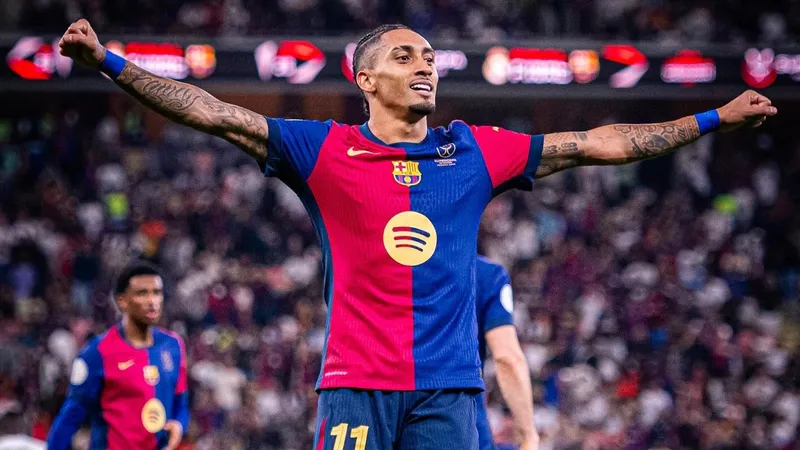 Рафинья получил приз лучшего игрока финала Суперкубка Испании по футболу