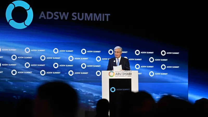 Касым-Жомарт Токаев первым выступил на саммите в ОАЭ: о чем он говорил