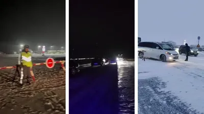 более 100 автомобилей оказались заложниками трассы Актобе - Астрахань, фото - Новости Zakon.kz от 15.01.2025 18:38