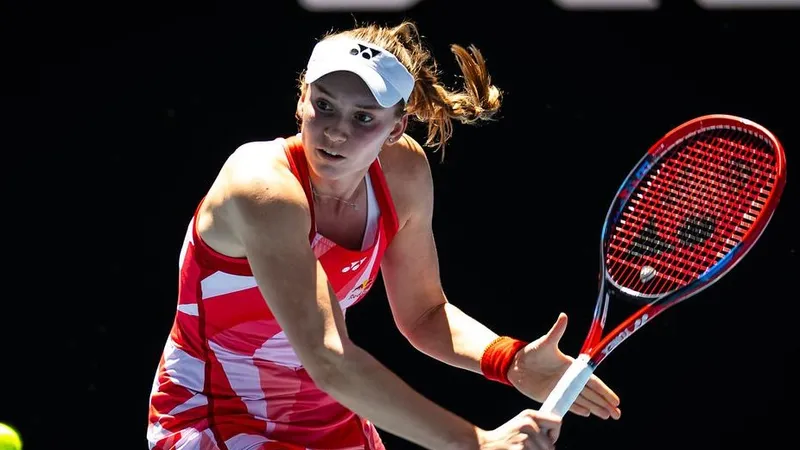 Елена Рыбакина вошла в историю после победы во втором круге Australian Open