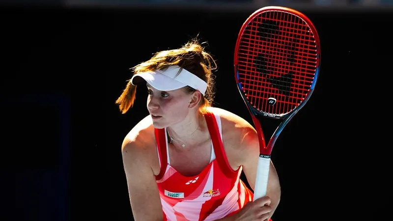 Елена Рыбакина повесила "баранку" сопернице во втором круге Australian Open