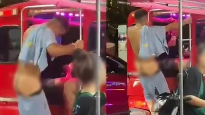 оголившийся турист вызвал гнев у жителей Таиланда, фото - Новости Zakon.kz от 17.01.2025 22:02