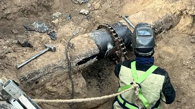 Алматы, газ, повреждение трубы, газопровода, Турксибский район, фото - Новости Zakon.kz от 17.01.2025 14:42