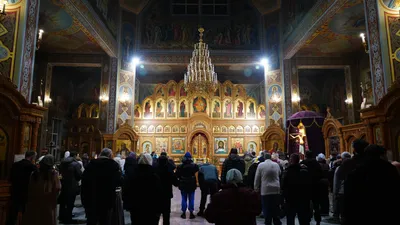 Крещение Господне отмечают в Алматы, фото - Новости Zakon.kz от 19.01.2025 00:27
