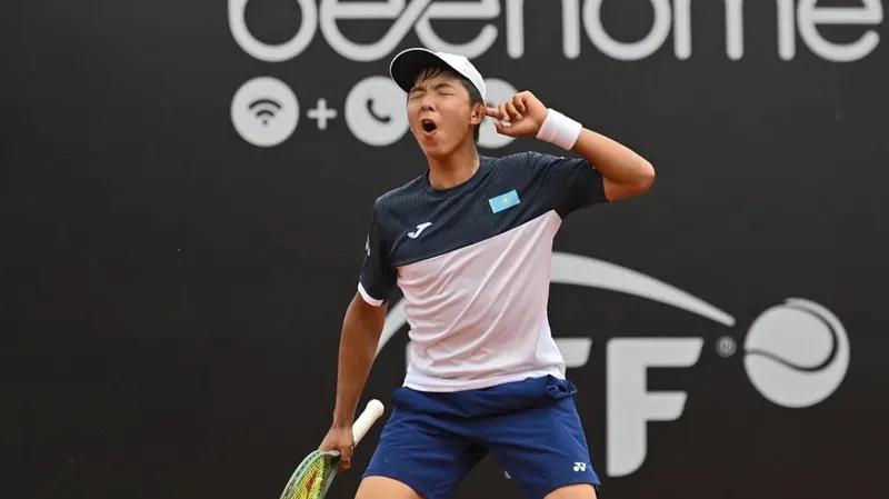 Зангар Нурланулы одержал первую победу на "Большом шлеме"