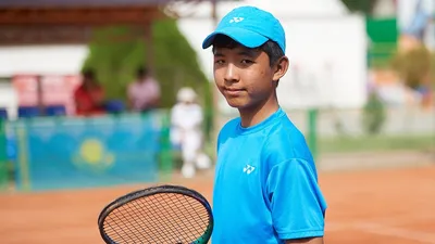 Казахстанский теннисист сыграл второй матч на Australian Open среди юниоров, фото - Новости Zakon.kz от 20.01.2025 09:48
