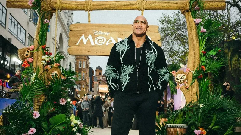 Дуэйн Скала Джонсон показал, как его "оскорбляют" маленькие дочки