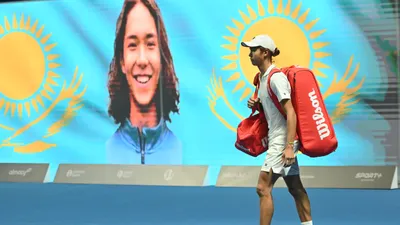 Казахстанский теннисист сенсационно проиграл в парном разряде Australian Open среди юниоров, фото - Новости Zakon.kz от 20.01.2025 11:50
