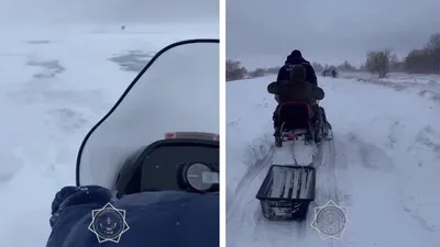 рыбаки в непогоду застряли на водохранилище, фото - Новости Zakon.kz от 21.01.2025 18:31