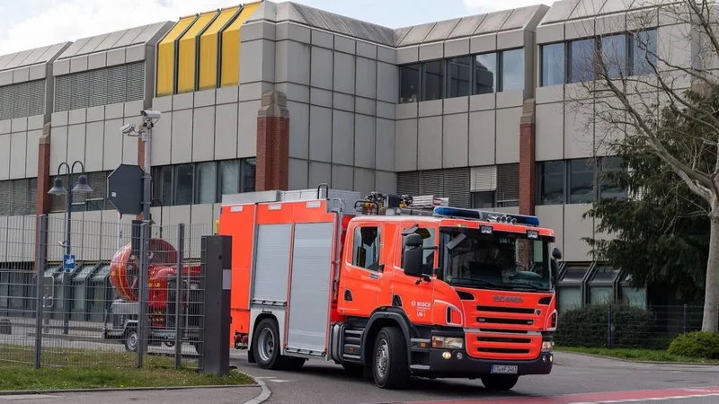 Рабочие погибли во время взрыва на территории немецкого концерна Bosch