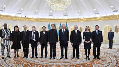 Послы ряда государств вручили Токаеву верительные грамоты, фото - Новости Zakon.kz от 22.01.2025 12:34