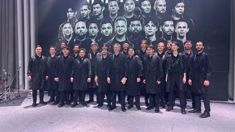 Мужской хор "Княжичи" готовится к большому концерту в Алматы