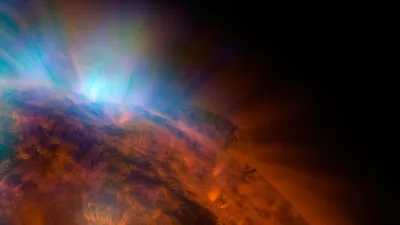 Вспышка на Солнце, магнитная буря на Земле, когда произойдет, фото - Новости Zakon.kz от 22.01.2025 14:27