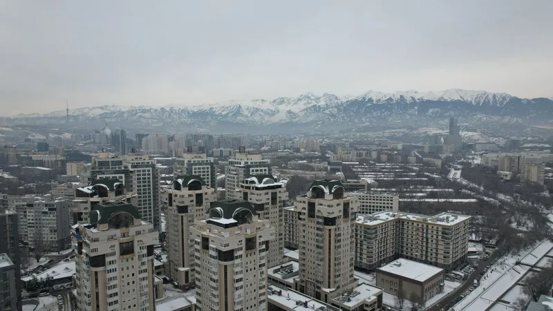 В Алматы снова пойдет снег